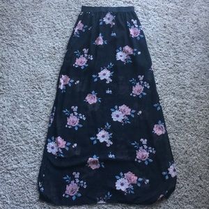 Floral Maxi Skirt